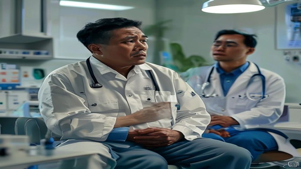 Asam lambung naik ke dada atau GERD menyebabkan nyeri dada dan mual