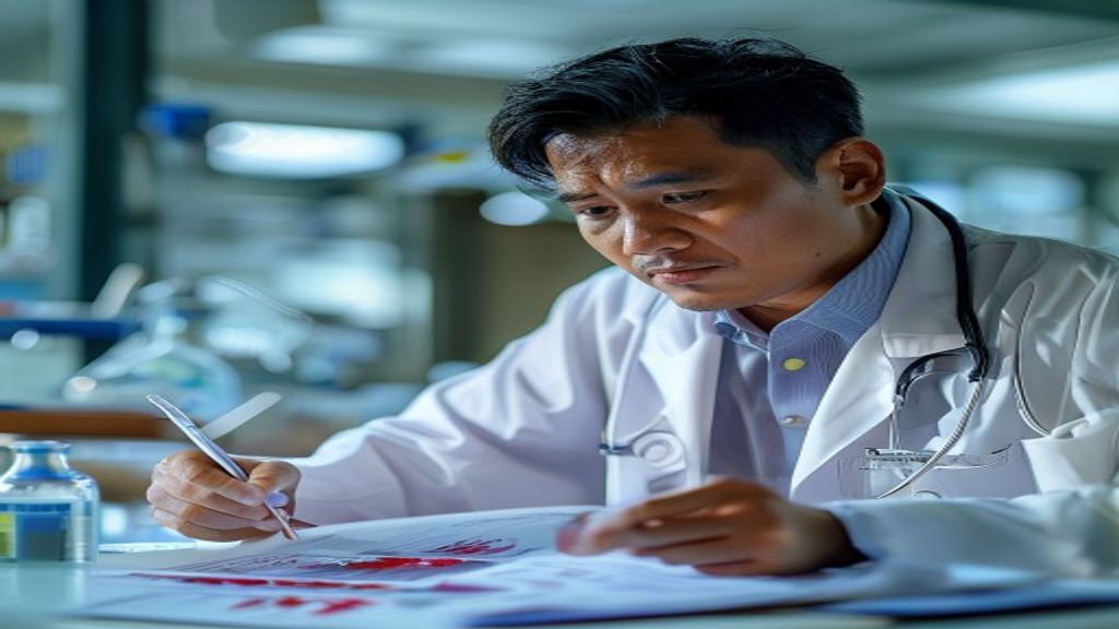 Hasil lab darah lengkap dan jelas