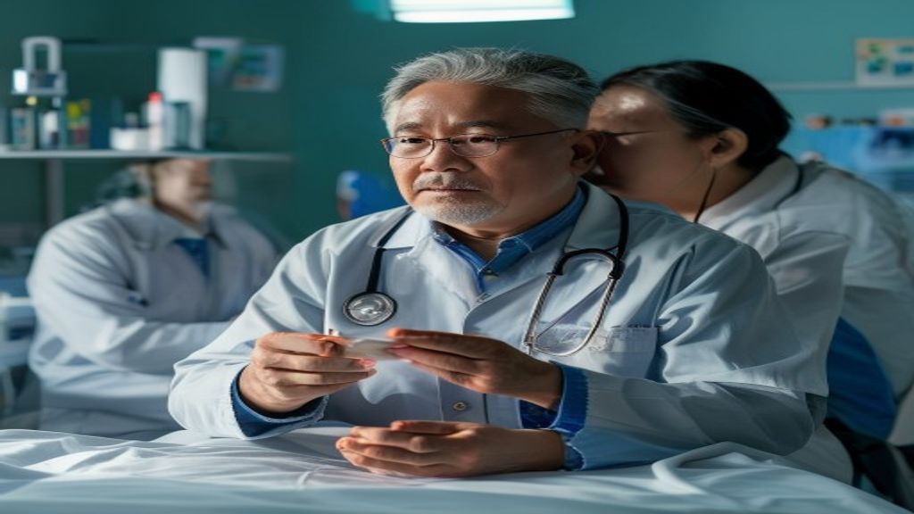 Gejala awal Parkinson berupa tremor tangan, menandakan gangguan saraf yang memengaruhi kontrol otot.