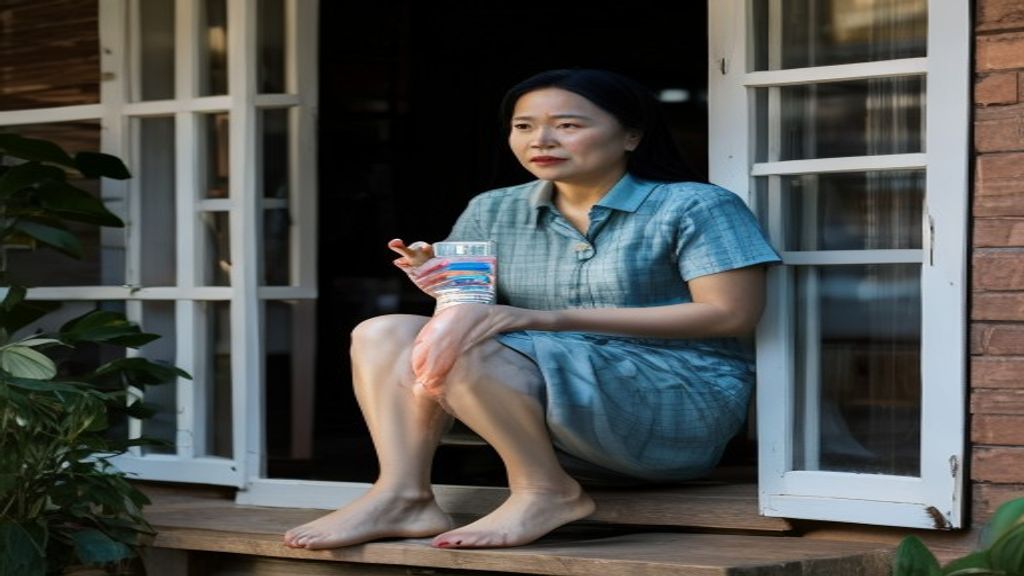 Urat kaki menonjol dan nyeri pada varises