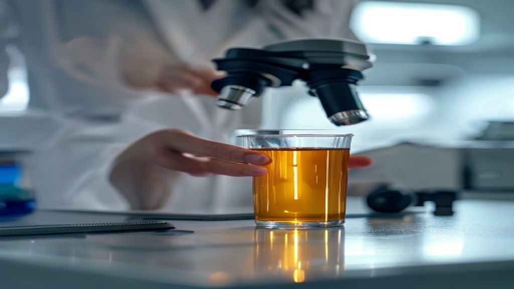 Urine berwarna gelap menandakan dehidrasi atau kondisi medis lainnya