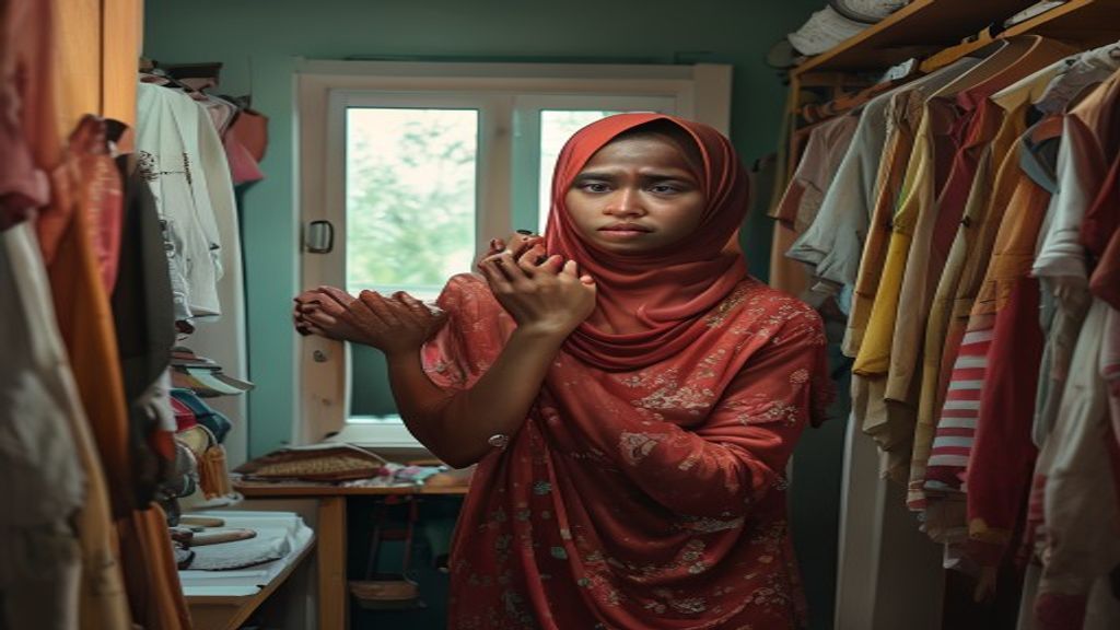 Pakaian basah dapat menyebabkan iritasi kulit dan gatal