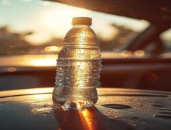 Wajib Diketahui! Bahaya Menaruh Botol Air Mineral di Mobil Panas yang Bisa Merusak…