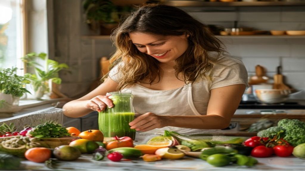 Jus detoks untuk paru-paru dengan bahan alami