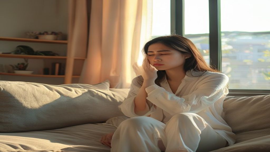 Tips mengatasi mood swing saat PMS dengan pola hidup sehat, nutrisi, dan teknik relaksasi.