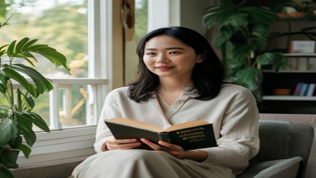 Membaca buku fiksi mengurangi stres dan ketegangan mental.