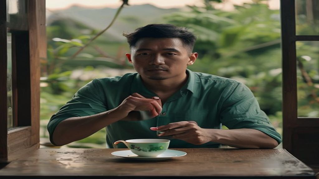 Teh hijau tanpa gula membakar lemak perut secara alami