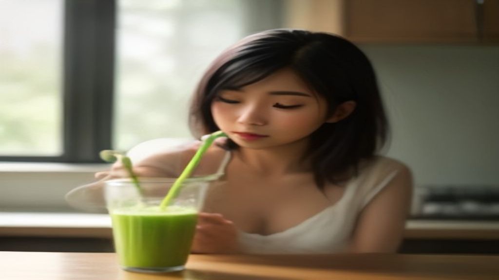 Smoothie hijau sehat untuk sarapan