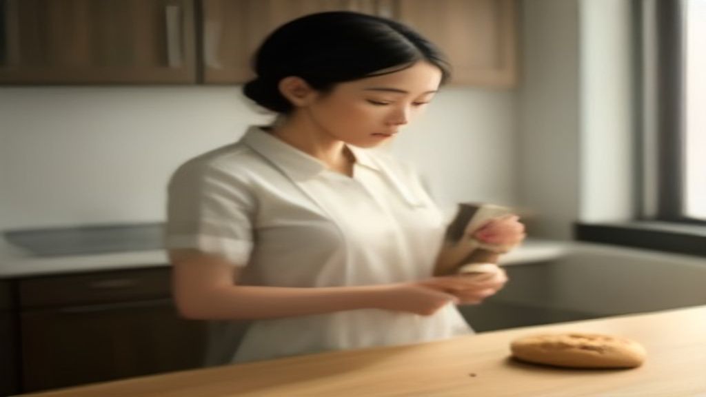 Gambar roti gandum asli dengan warna cokelat alami