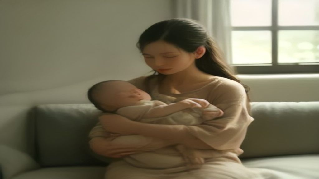 Ibu memeluk bayi sambil tersenyum, menunjukkan pentingnya dukungan emosional untuk kesehatan mental pasca melahirkan