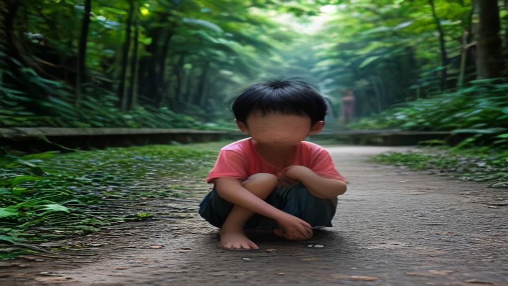 Anak kehilangan cairan saat bermain luar ruang